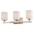 Vaxcel Robey 23 in. W Vanity Light in Polished Nickel Model: W0496