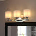 Vaxcel Robey 23 in. W Vanity Light in Polished Nickel Model: W0496