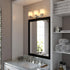 Vaxcel Robey 23 in. W Vanity Light in Polished Nickel Model: W0496