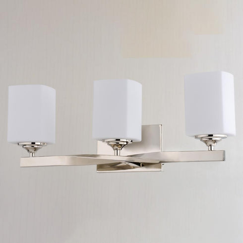 Vaxcel Robey 23 in. W Vanity Light in Polished Nickel Model: W0496