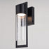Vaxcel Sawyer 5 in. LED Outdoor Wall Light in Matte Black Model: T0743