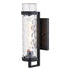 Vaxcel Seymour 15.5 in. H Outdoor Wall Light in Textured Black Model: T0772