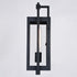 Vaxcel Sheridan 7 in. Outdoor Wall Light in Matte Black Model: T0688
