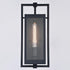 Vaxcel Sheridan 7 in. Outdoor Wall Light in Matte Black Model: T0688