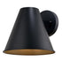 Vaxcel Smith 8.5 in. Outdoor Wall Light in Textured Black Model: T0759