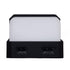 Vaxcel Solar Powered 4.5 in. Solar LED Outdoor Motion Sensor Wall Pack Light in Black Model: T0725