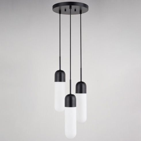 Vaxcel Thalia 10 in. 3 Watt Light Pendant in Matte Black Model: P0423