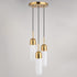 Vaxcel Thalia 10 in. W 3 Light Pendant in Antique Gold Model: P0422