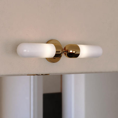 Vaxcel Thalia 24.75 in. 2 Light Wall Light in Antique Gold Model: W0480