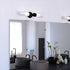 Vaxcel Thalia 24.75 in. 2 Light Wall Light in Matte Black Model: W0481