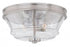 Vaxcel Toledo 13 in Flush Mount Ceiling Light Satin Nickel Model: C0134