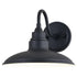 Vaxcel Tucson 10 in. LED Outdoor Wall Light in Textured Black and White Model: T0680