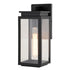 Vaxcel Uptown 5 in. W Outdoor Wall Light in Matte Black Model: T0776