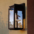 Vaxcel Uptown 5 in. W Outdoor Wall Light in Matte Black Model: T0776