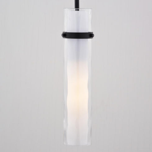 Vaxcel Vilo 4.5 in. W 1 Light Mini Pendant in Matte Black Model: P0419