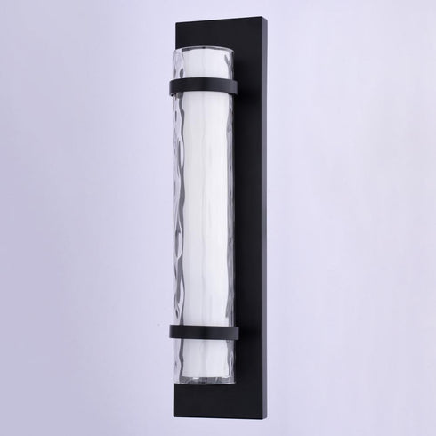 Vaxcel Vilo 4.5 in Wall Light in Matte Black Model: W0498