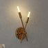 Vaxcel Warwick 5.75 in. W 2 Light Wall Light in Natural Brass Model: W0492