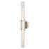 Vaxcel Webster 24.5 in. 2 Light Wall Light in Polished Nickel Model: W0463