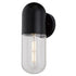 Vaxcel West Loop 12.5 in.H Outdoor Wall Light in Matte Black Model: T0758