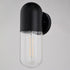 Vaxcel West Loop 12.5 in.H Outdoor Wall Light in Matte Black Model: T0758