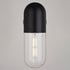 Vaxcel West Loop 12.5 in.H Outdoor Wall Light in Matte Black Model: T0758