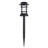 Vaxcel Westmont LED Low Voltage Landscape Path Light in Black Model: T0756