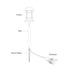 Vaxcel Westmont LED Low Voltage Landscape Path Light in Black Model: T0756