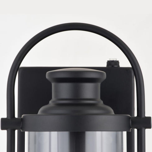 Vaxcel Winfield 5.75 in Outdoor Wall Light in Matte Black Model: T0683