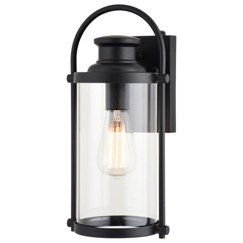 Vaxcel Winfield 7 in Outdoor Wall Light in Matte Black Model: T0685