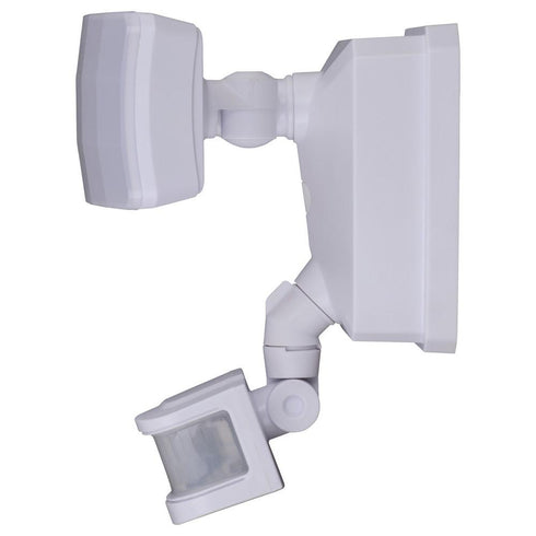 Vaxcel Zeta 2 Light LED Outdoor Motion Sensor Smart Home Flood Light in White Model: T0620