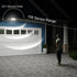 Vaxcel Zeta 2 Light LED Outdoor Motion Sensor Smart Home Flood Light in White Model: T0620