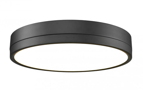 Z-Lite Algar 1 Light Flush Mount in Brushed Nickel Finish Model: 1006F16-BN-LED