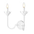 Z-Lite Allistair 2 Light Wall Sconce in Brushed Nickel Finish Model: 352-2S-BN