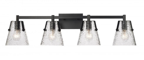 Z-Lite Analia 4 Light Vanity in Brushed Nickel Finish Model: 1101-4V-BN
