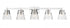 Z-Lite Analia 5 Light Vanity in Brushed Nickel Finish Model: 1101-5V-BN