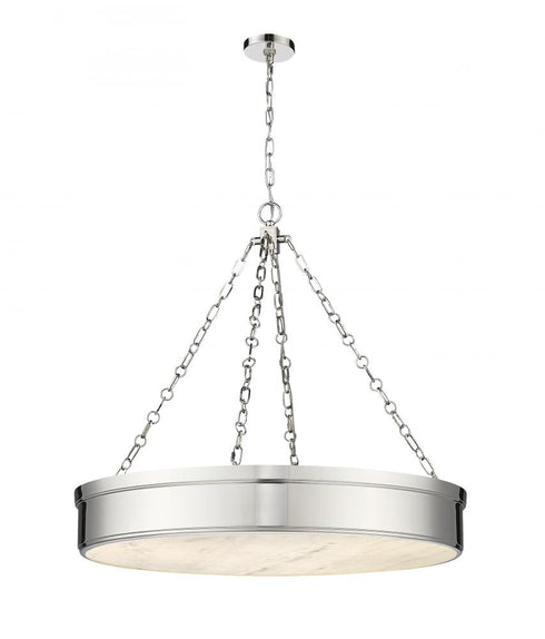 Z-Lite Anders 3 Light Chandelier in Polished Nickel Finish Model: 1944P33-PN-LED