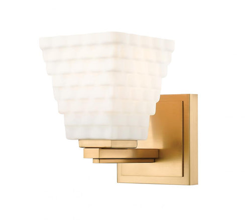 Z-Lite Annalise 1 Light Wall Sconce in Brushed Nickel Finish Model: 7514-1S-BN