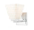 Z-Lite Annalise 1 Light Wall Sconce in Brushed Nickel Finish Model: 7514-1S-BN
