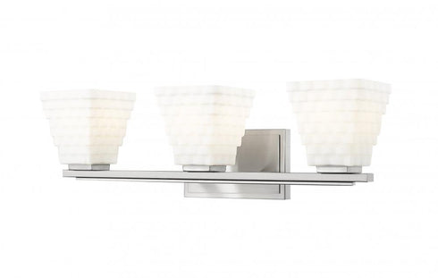 Z-Lite Annalise 3 Light Vanity in Brushed Nickel Finish Model: 7514-3V-BN