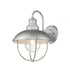 Z-Lite Ansel 1 Light Outdoor Wall Light in Black Finish Model: 590M-BK