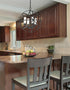 Z-Lite Aranya 4 Light Chandelier in Bronze Finish Model: 6017-4S-BRZ