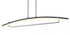 Z-Lite Arc 1 Light Linear Chandelier in Chrome Finish Model: 620-43-CH-LED