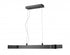 Z-Lite Arcano 1 Light Linear Chandelier in Matte Black Finish Model: 8002-42MB-LED