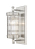 Z-Lite Archer 1 Light Wall Sconce in Brushed Nickel Finish Model: 344-1S-BN