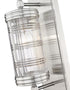 Z-Lite Archer 1 Light Wall Sconce in Brushed Nickel Finish Model: 344-1S-BN