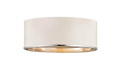 Z-Lite Arlo 3 Light Flush Mount in Matte Black + Chrome Finish Model: 2303F3-MB-CH