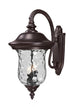 Z-Lite Armstrong 3 Light Outdoor Wall Light in Black Finish Model: 534B-BK