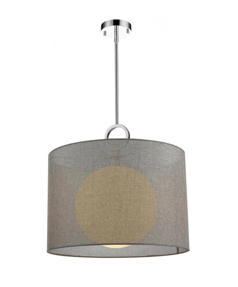 Z-Lite Arosia 1 Light Pendant in Chrome Finish Model: 194-20G-C