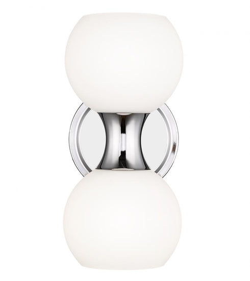 Z-Lite Artemis 2 Light Wall Sconce in Brushed Nickel Finish Model: 494-2S-BN