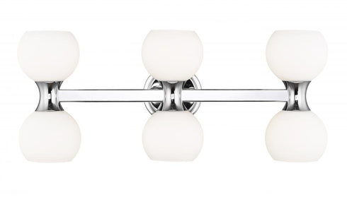 Z-Lite Artemis 6 Light Vanity in Brushed Nickel Finish Model: 494-6V-BN
